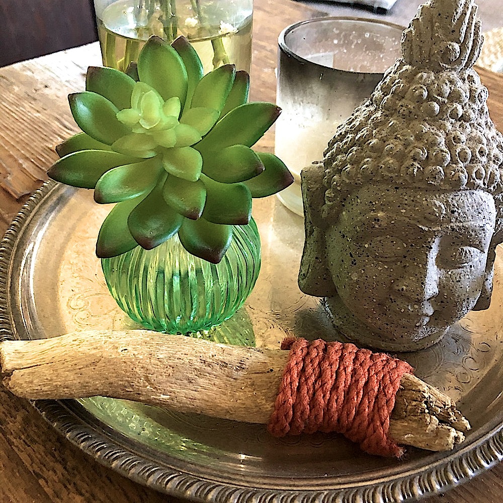 Boho wrapped California driftwood 8”